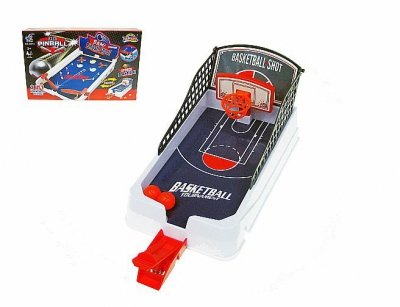 PROMO Gra zręcznościowa pinball-koszykówka 23x14cm 20818