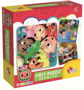 Pierwsze puzzle. Nauka to zabawa. 90884 LISCIANI Cocomelon