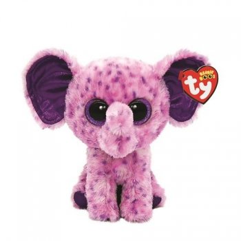 Maskotka Ty Beanie Boos EVA słoń różowy 15cm 36386