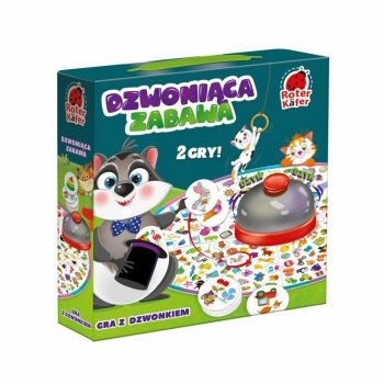 Gra z dzwonkiem. Dzwoniąca zabawka. RK1180-01 Roter Kafer