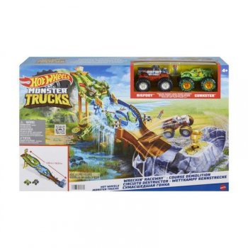 Hot Wheels Monster Trucks Tor wyścigowy Turniej Tytanów HGV12 p2 MATTEL