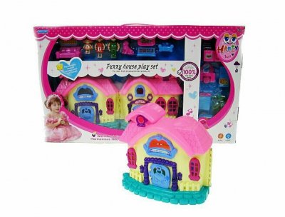 PROMO Domek dla lalek składany z akcesoriami SL32318