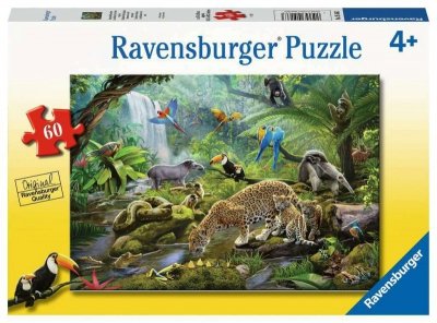 PROMO Puzzle 60el Zwierzęta z lasu tropikalnego 051663 Ravensburger