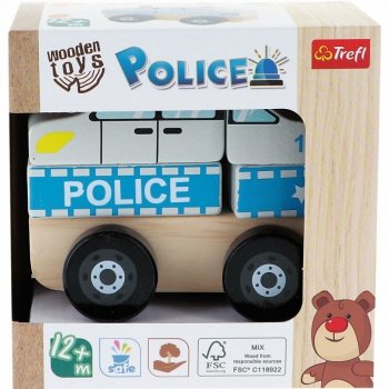 Zabawka drewniana - Police Policja 61767 Trefl