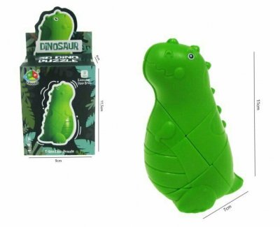 PROMO Dinozaur T-Rex 11cm kostka magiczna 3D H13086 Hipo