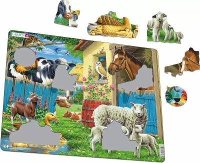 PROMO Układanka puzzle Zwierzęta hodowlane - rozmiar Maxi
