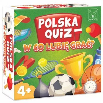 PROMO Polska Quiz W co lubię grać? 4+ gra Kangur