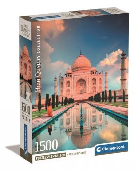 PROMO Clementoni Puzzle 1500el Compact Taj Mahal 31718