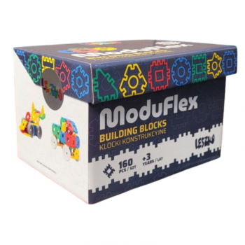 Klocki konstrukcyjne Moduflex - 160 elementów LESZKO