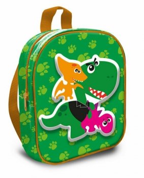 Plecak jednokomorowy 3D 30cm Crazy Dino KL11373 Kids Euroswan