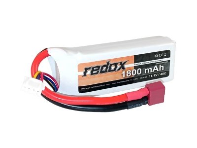Akumulator Redox 1800 mAh 11,1V 40C - pakiet LiPo - Redox