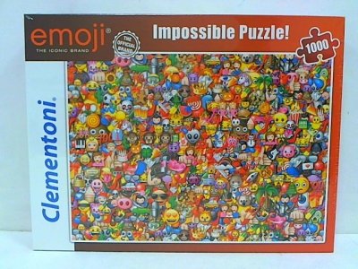 CLEMENTONI - PUZZLE CLE puzzle 1000 Impossible Emoji 39388