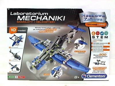 CLEMENTONI - ZABAWKI CLE Labo.mechaniki - Samoloty i helikoptery 60950