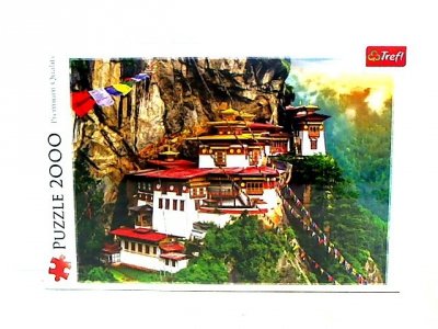 TREFL PUZZLE 2000 Tygrysie gniazdo, Bhutan 27092