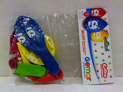 GODAN Balony 12" z nadr."9"pastel wisz.A5 GS110/9W 18579