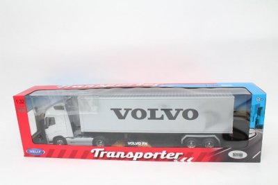 WELLY WELLY 1:32 truck z przyczepą Volvo 32691