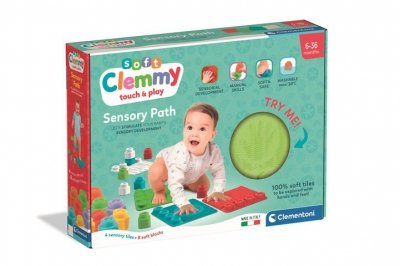CLEMENTONI - ZABAWKI CLE BABY Clemmy Ścieżka sensoryczna 17352