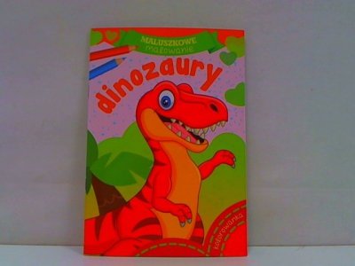 SKRZAT-WYDAWNICTWO Maluszkowe malow.Dinozaury 58355 