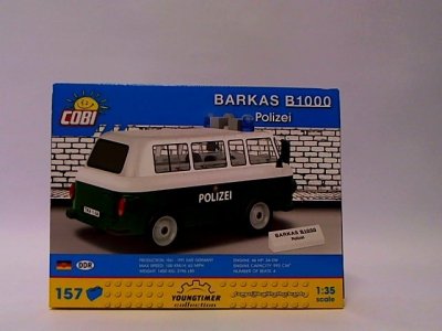COBI COBI CARS Youngtimer Barkas Policja 157kl 24596