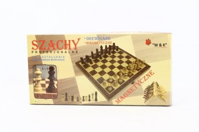 WK-ZABAWKI Szachy drewniane Królewskie 29x29cm JYWK 377 14140