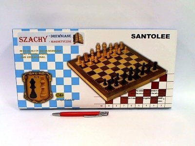 WK-ZABAWKI Szachy drewn.Królewskie 39,5x39,5 JYWK 379 14157