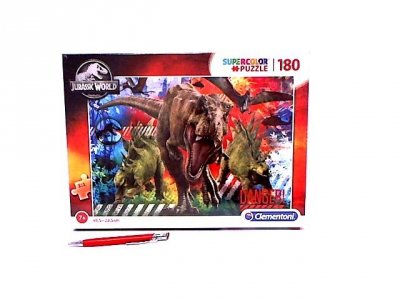 CLEMENTONI - PUZZLE CLE puzzle 180 SuperKolor Jurassic World 29106