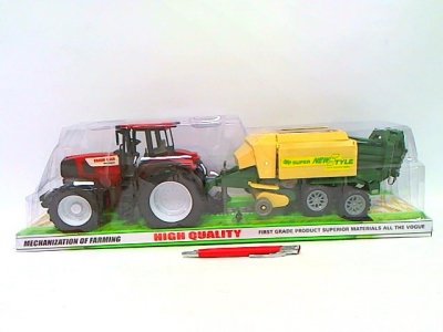 DROMADER Traktor z maszyną pod kloszem 1207694 76943