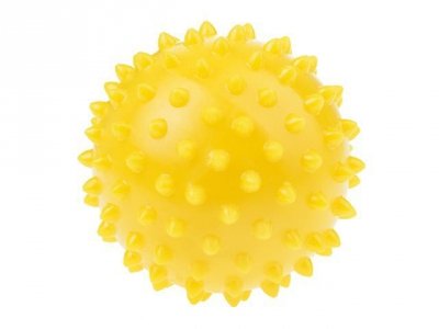 TULLO Piłka sensor.masaż/rehabilit7,6cm żółty 437 74378