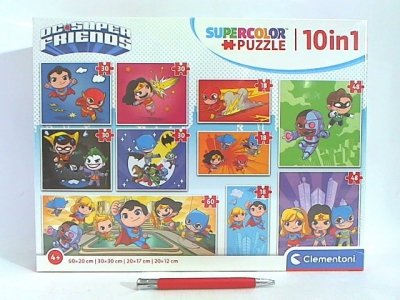 CLEMENTONI - PUZZLE CLE puzzle 10w1 SuperKolor DC Comics 20272