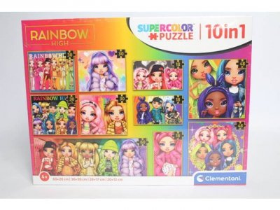 CLEMENTONI - PUZZLE CLE puzzle 10w1 Rainbow High 20273