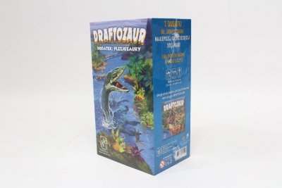 NASZA KSIĘGARNIA Draftozaur 2dodatki Pterodaktyle, Plezjozaur 01429