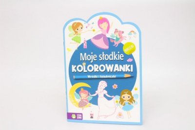 ZIELONASOWA Moje słodkie kolorowanki Wróżki i księż 90089