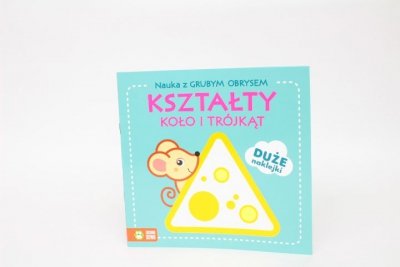 ZIELONASOWA Nauka z grubym obrysem Koło i trójkąt 58.11. 03381
