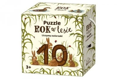 NASZA KSIĘGARNIA Rok w lesie Liczymy zwierzaki Zabawka 01474