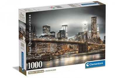 CLEMENTONI - PUZZLE CLE puzzle 1000 Compact NewYork skyline 39704