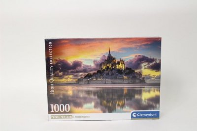CLEMENTONI - PUZZLE CLE puzzle 1000 Compact LeMagnifiqueMontSa...39769