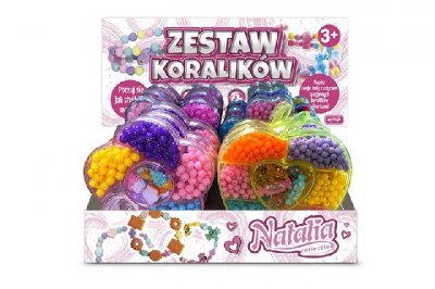 ARTYK Natalia zestaw koralików 12szt/disp 121814