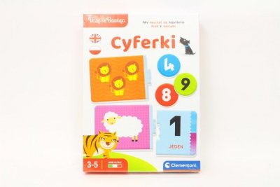 CLEMENTONI - ZABAWKI CLE Uczę się bawiąc! Cyferki 50767