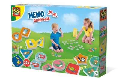 SES CREATIVE SES Memo gra - zwierzątka 02233