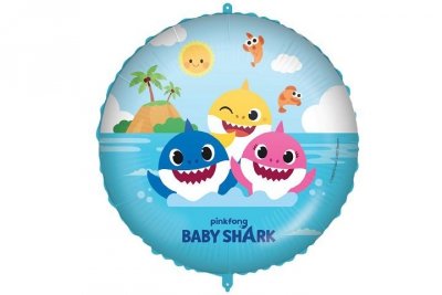 GODAN Balon foliowy 18"BabyShark FunInTheSun 92977 29773