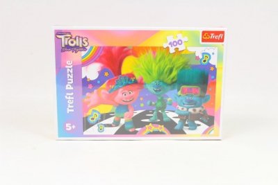 TREFL PUZZLE 100 Zabawne Trolle/Universal Trolls 3 16461