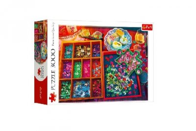 TREFL PUZZLE 3000 Wieczór z puzzlami 33079