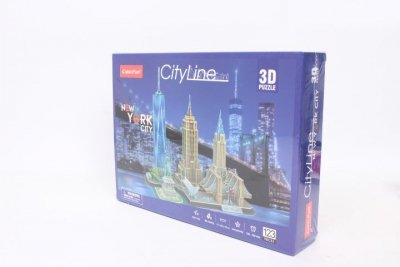 DANTE Cubic Fun puzzle 3D City Line NewYork 02552