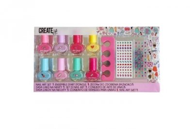 CREATE IT! - CANENCO CREATE IT! zestaw d/pazn.z naklejkami 84529 /6