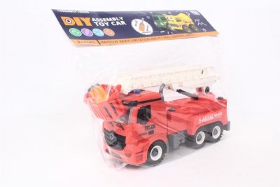 MZ-IMPORT Straż pożarna 30cm z drabiną skręcanka BS35 12301