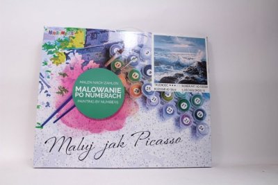 Norimpex Malowanie po numer.Morze wzburzone 1008594