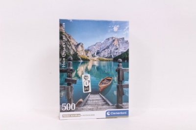 CLEMENTONI - PUZZLE CLE puzzle 500 Compact Braies Lake 35538