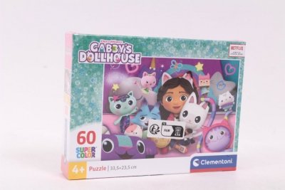 CLEMENTONI - PUZZLE CLE puzzle 60 SuperKolor Gabby Dollhouse 26202