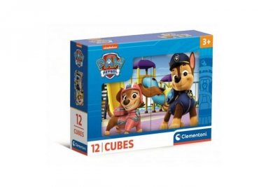 CLEMENTONI - PUZZLE CLE Cubi klocki 12 Psi Patrol 41194