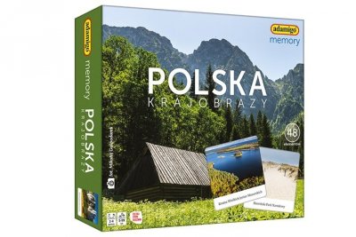 ADAMIGO Polska krajobrazy Gra memory Adamigo 07899